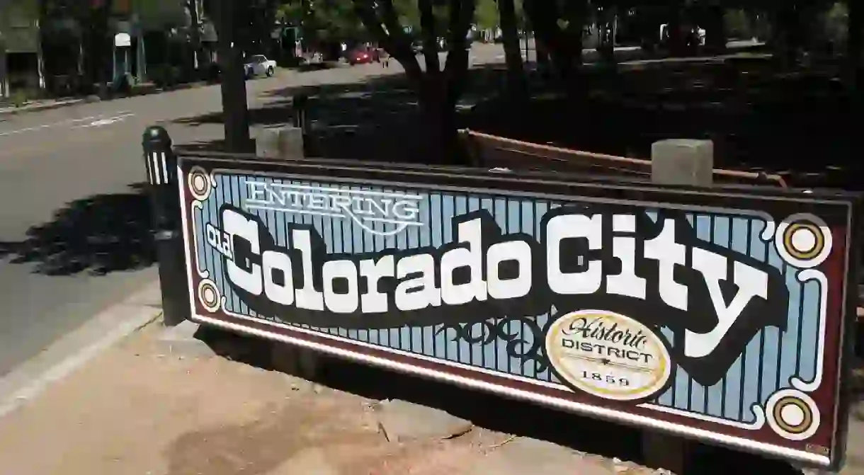 Entering Old Colorado City