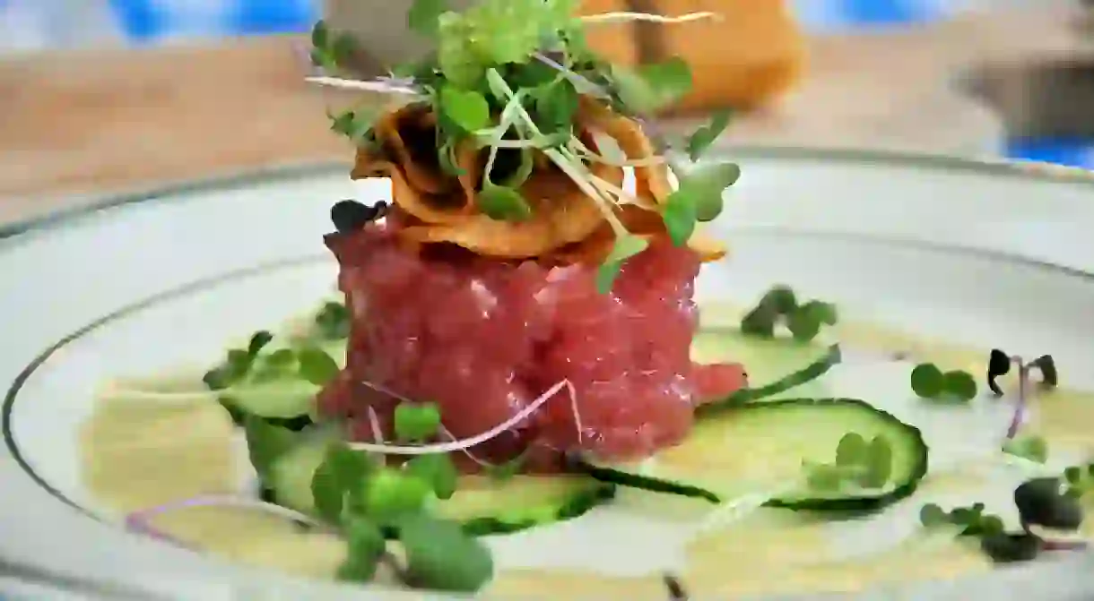 Tuna Tartare Appetizer