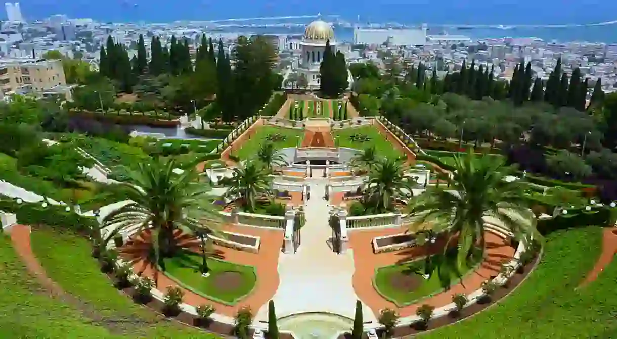 Bahai Garden, Haifa - @Ronen Marcus/WikiMedia