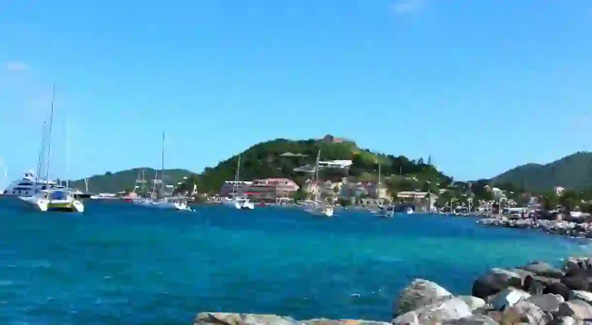 Naturally Colorful Marigot Bay