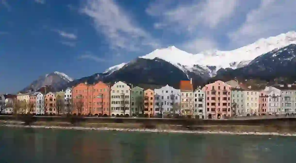 Flusspromenade in Innsbruck