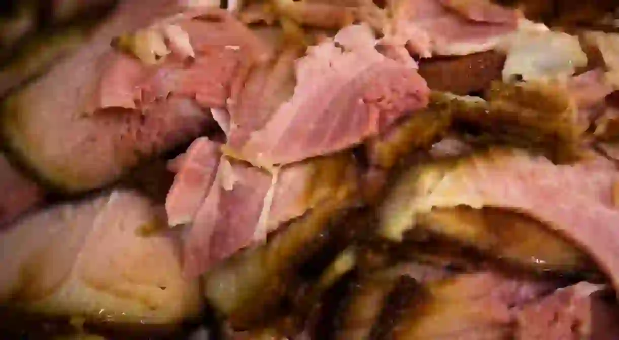 Honeybaked Ham slices, Coutesy of Steven Depolo