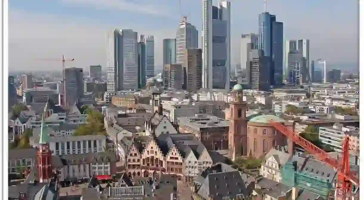 Frankfurt am Main - old and new town