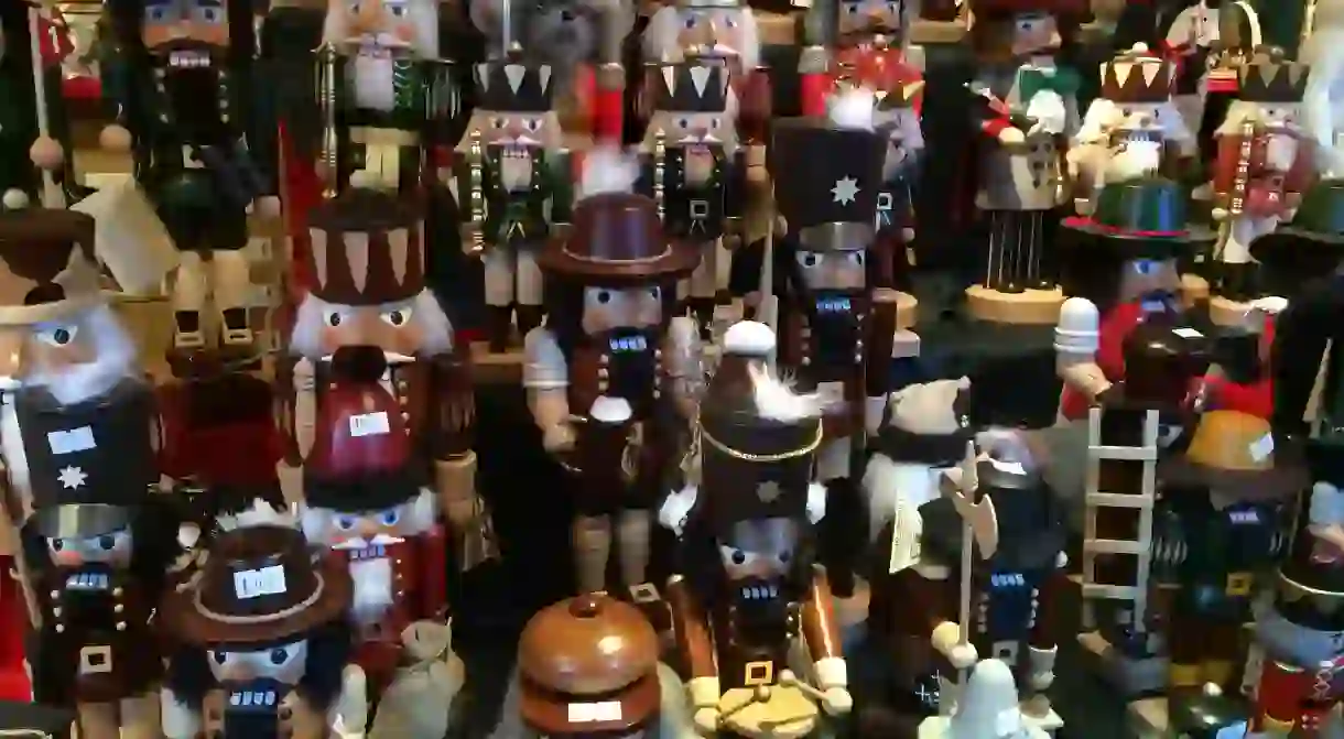 Nutcrackers sold at Hoffmann