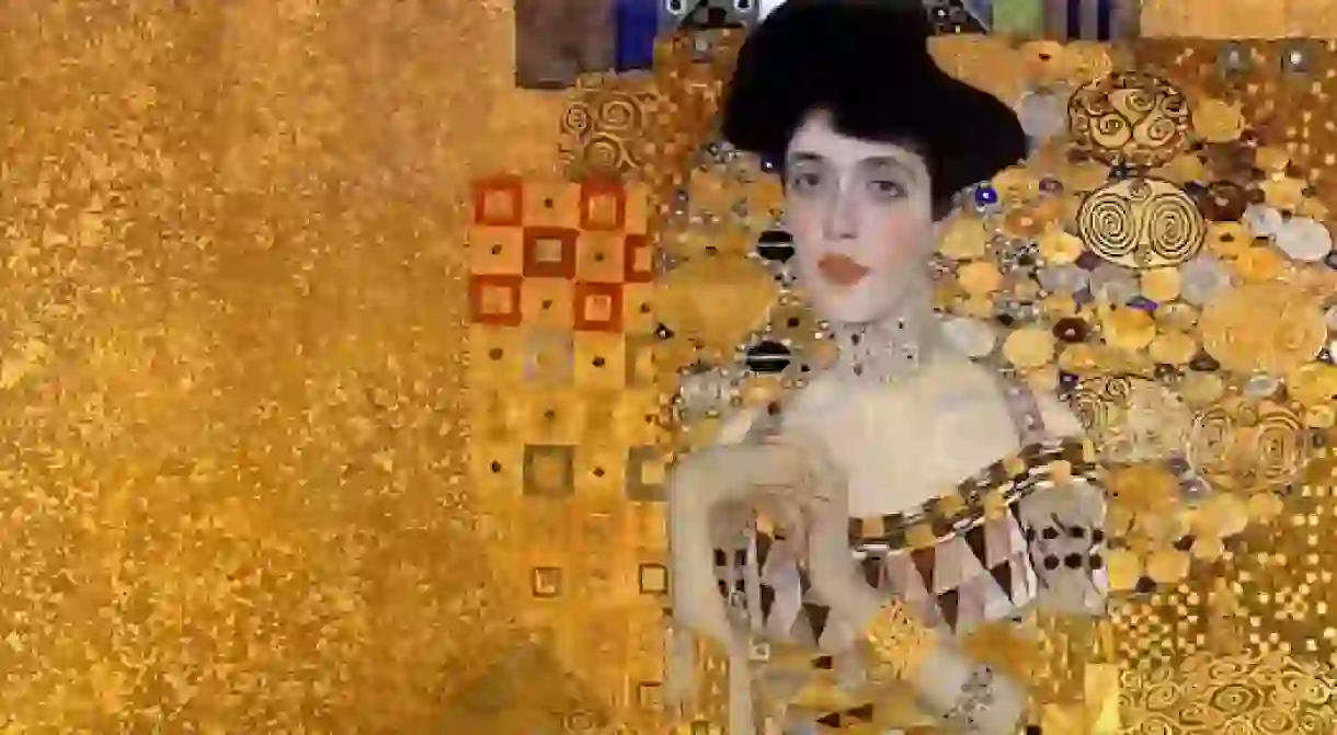 Gustav Klimt, Portrait of Adele Bloch-Bauer 1, 1907