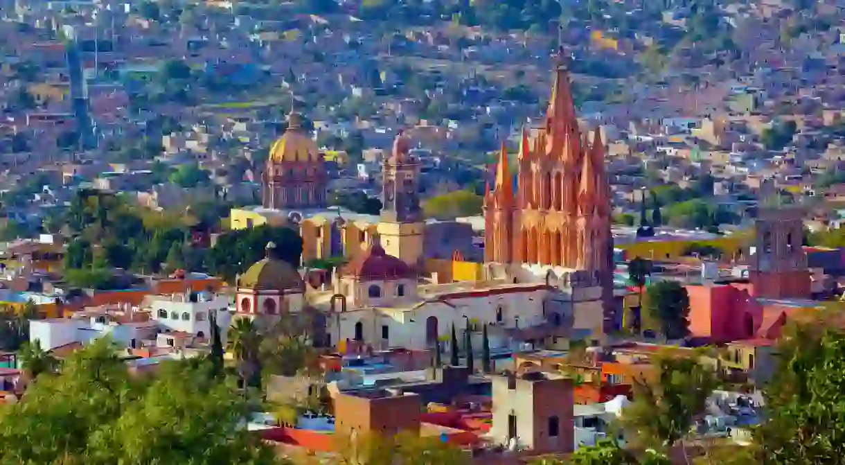 Verdant San Miguel de Allende is renowned across Mexico for its rich architectural heritage