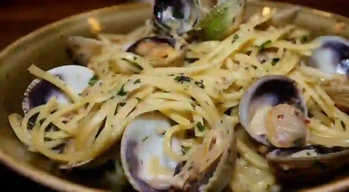 Linguini with Clams