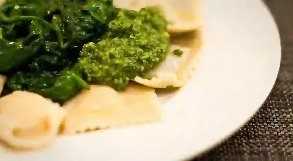 Pesto Ravioli