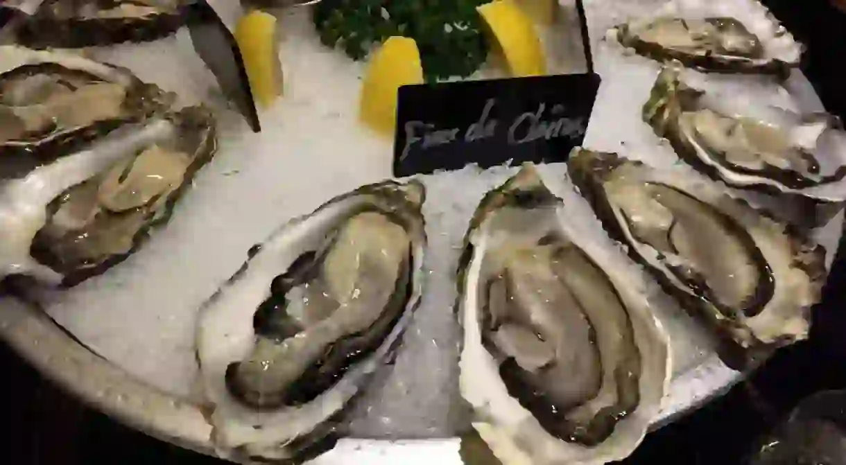 Oysters at Brasserie 8+