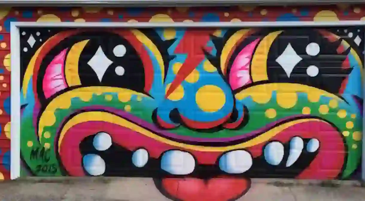 Garage mural