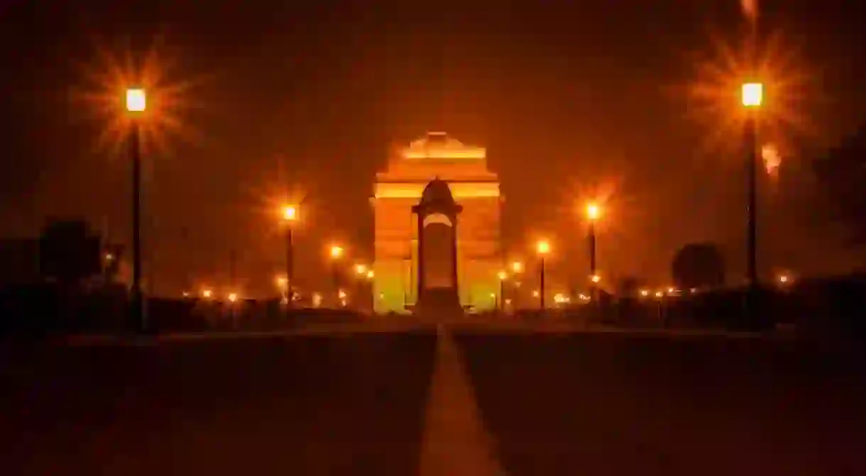 India Gate at Night