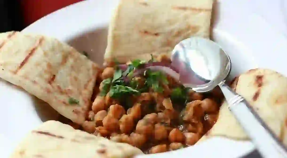 Vegetarian Masala with Naan