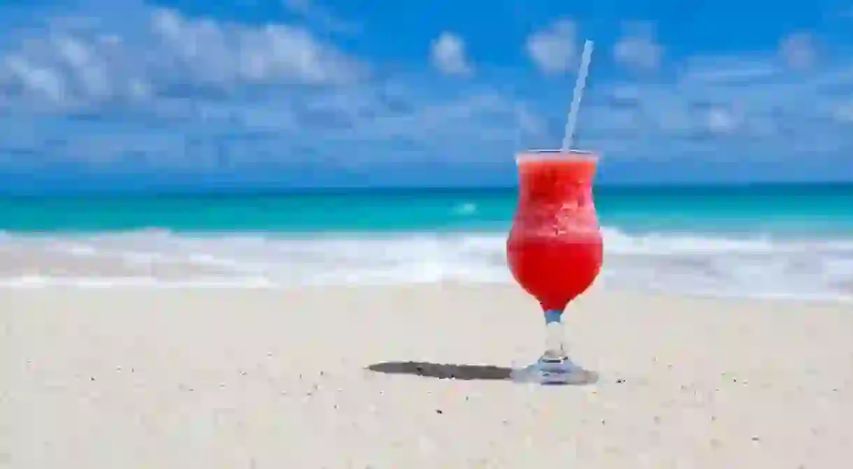 Cocktails on the beach