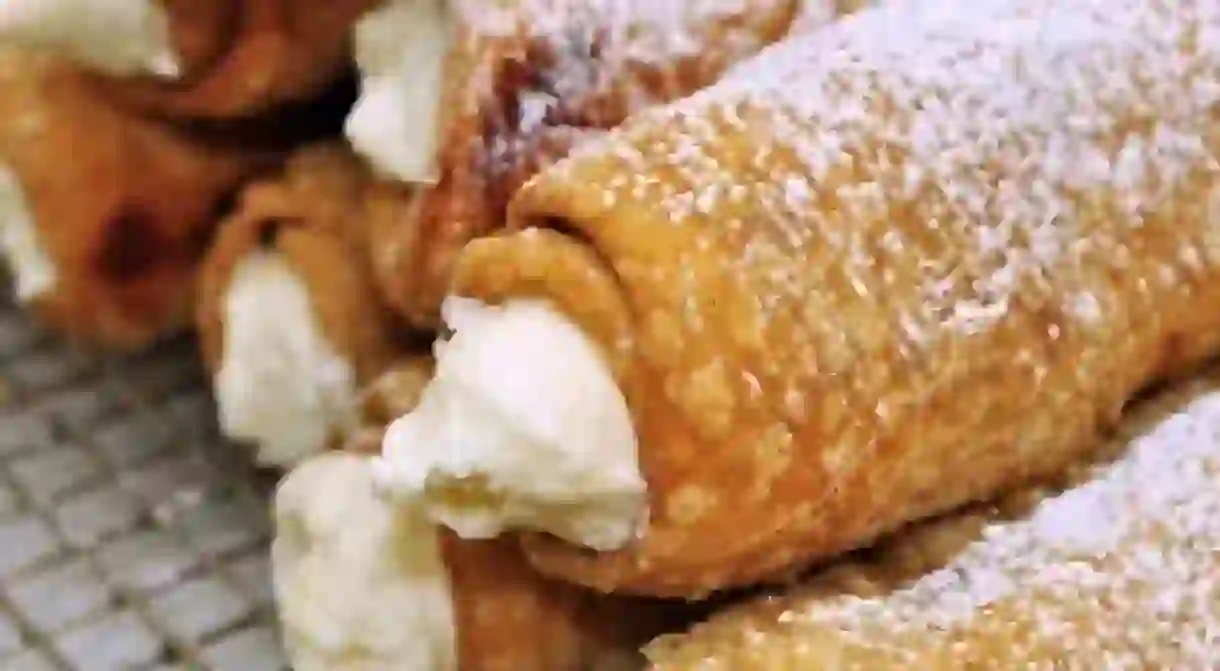 Enjoy a Cannoli for Dessert