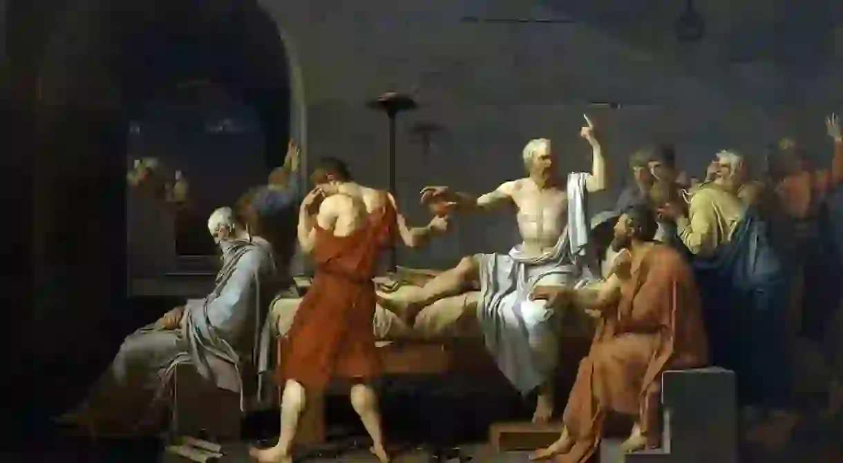 Jaques Louis David, The Death of Socrates, 1787