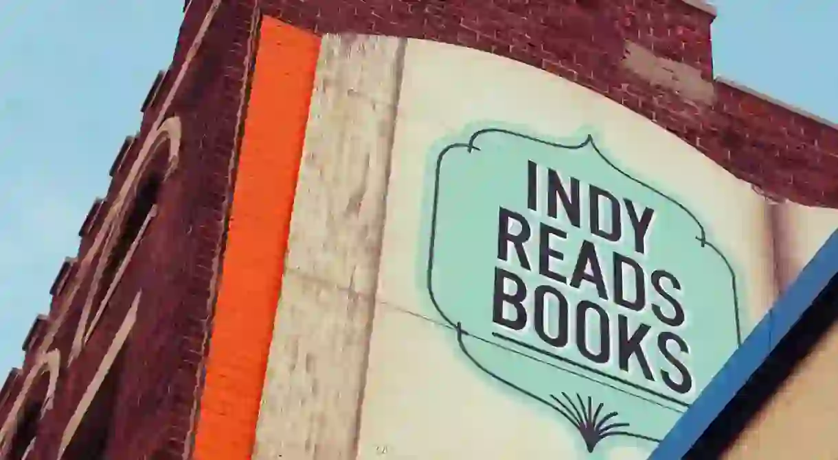 Indy Reads Books mural