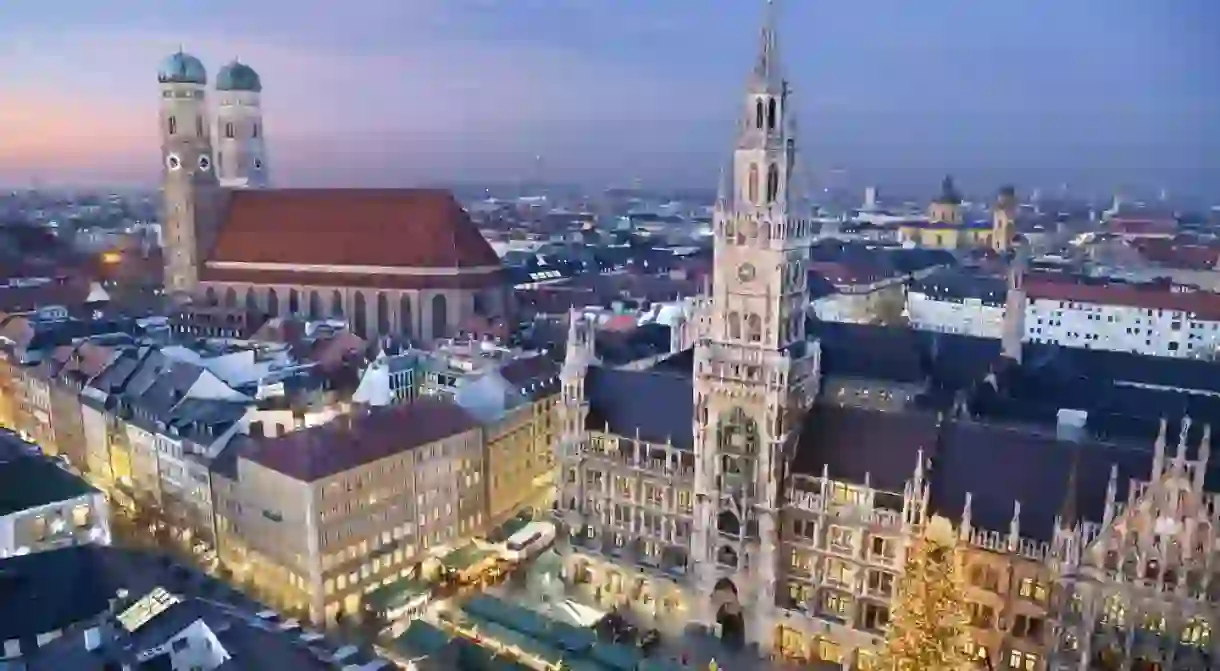 Munich decorated for Christmas