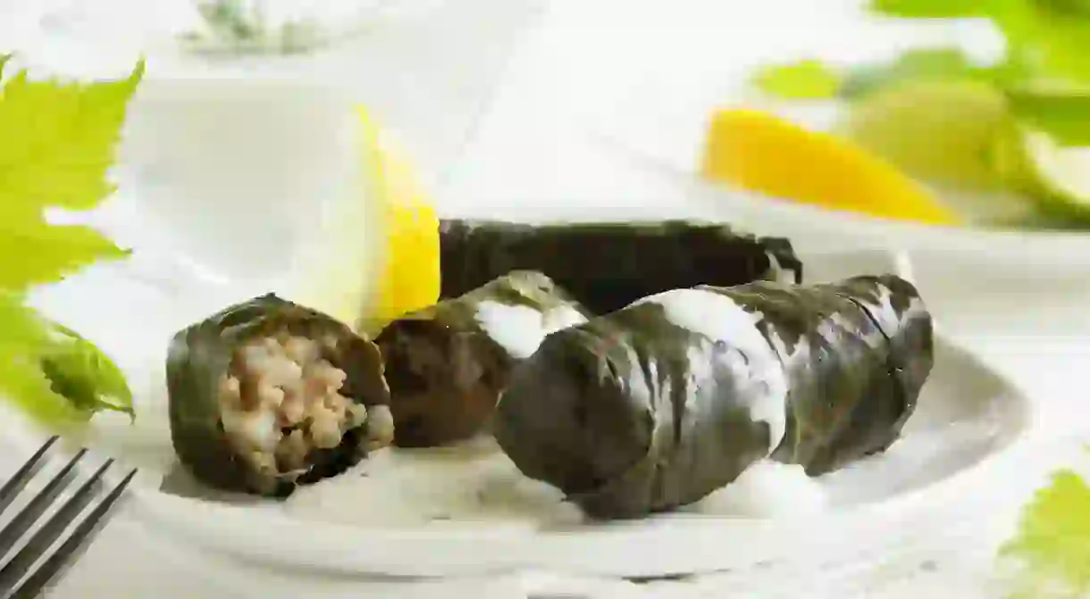 Dolmades, Stuffed Grape Leaves