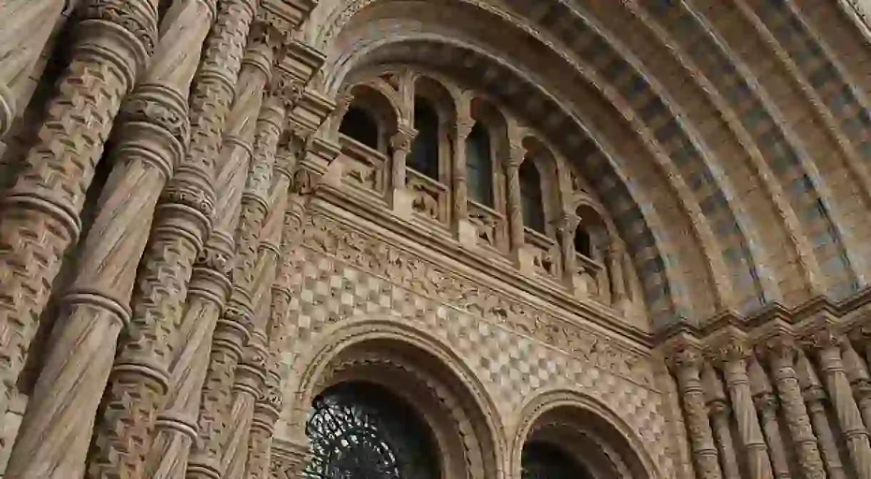 Entrance to the Natural History Museum