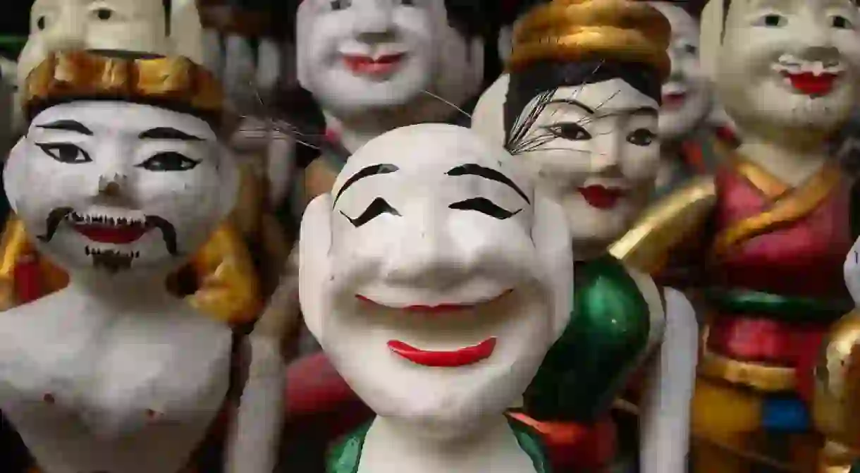 Vietnamese water puppets