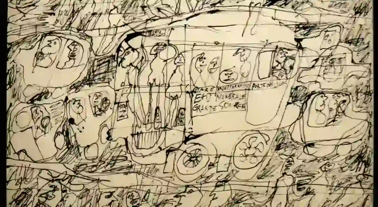 Boulevard Montparnasse, Jean Dubuffet