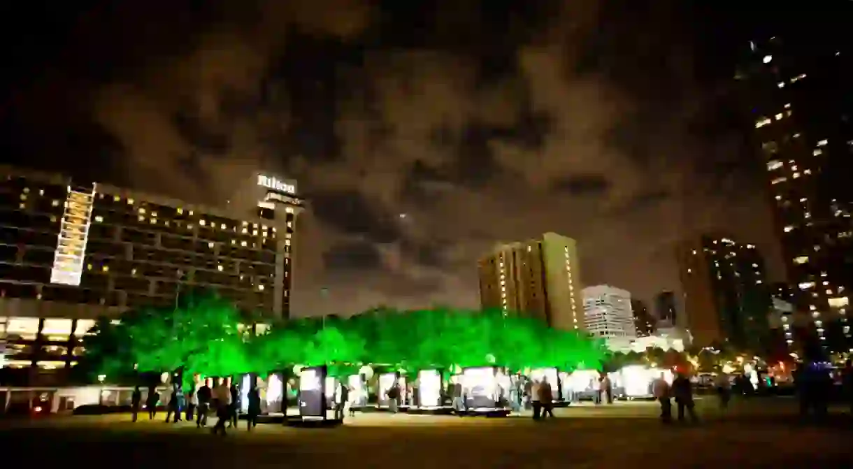 Red Bull Illume at Discovery Green