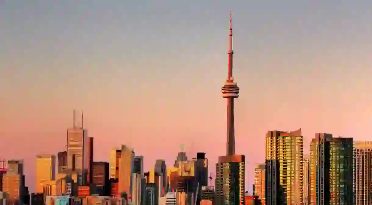 Toronto Skyline at Sunset