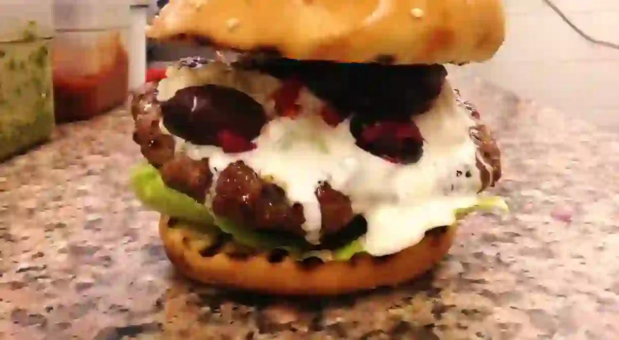 The Real Greek burger