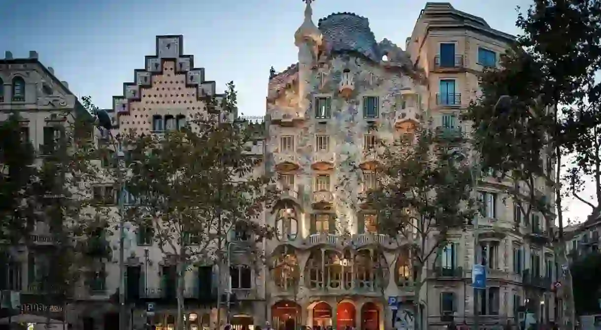 Gaudís Casa Batlló in Barcelona