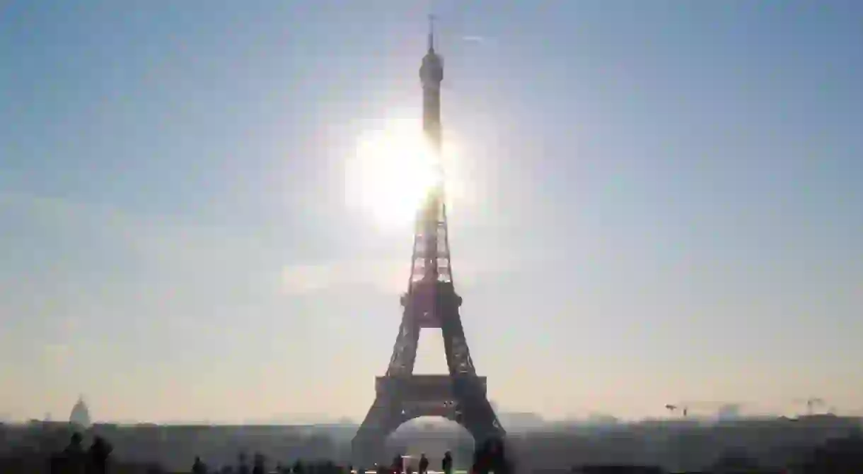 Eiffel Tower in the Sun