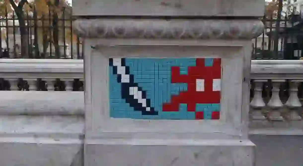 Invader, Square Émile-Chautemps