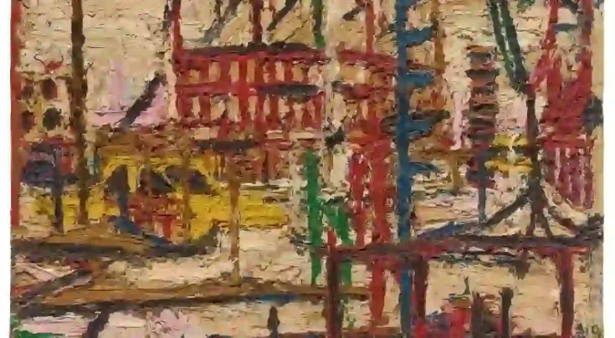 Mornington Crescent, Frank Auerbach