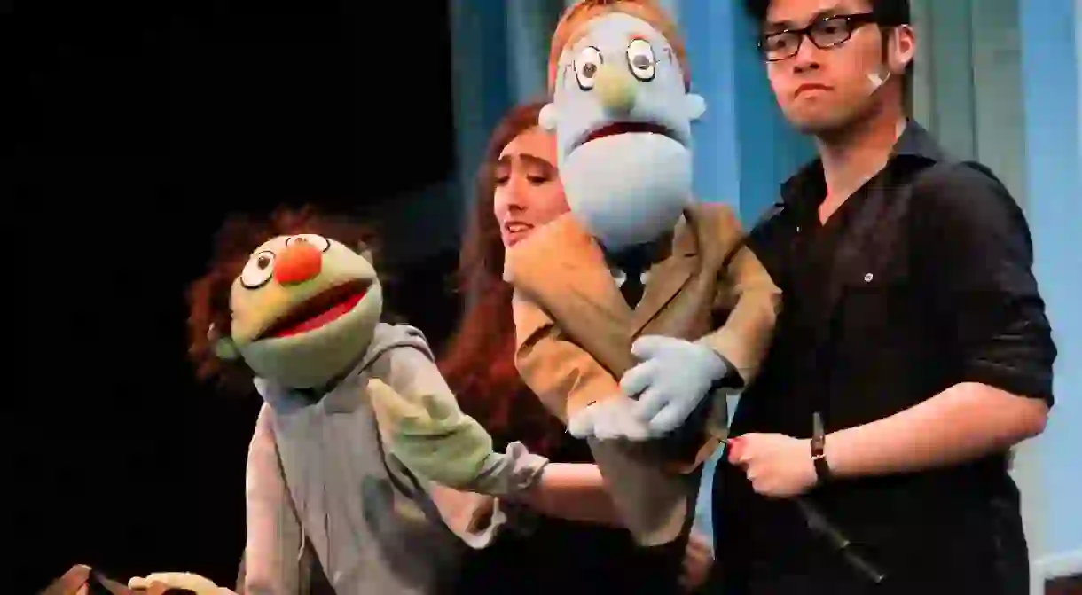 Avenue Q rehearsals