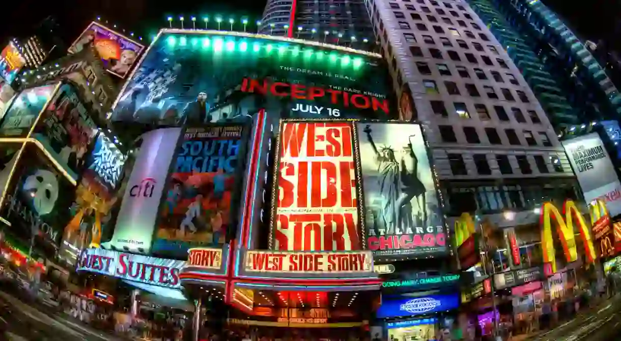 Times Square Fisheye