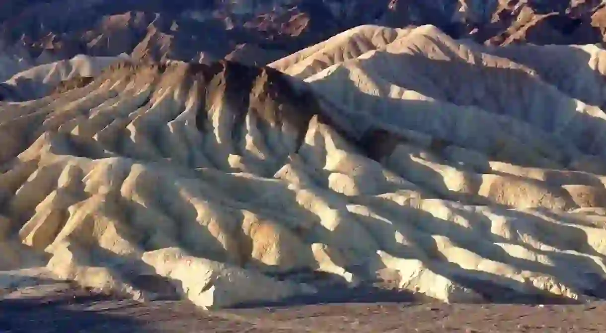 The album cover for U2s The Joshua Tree (1987) was shot at Zabriskie Point