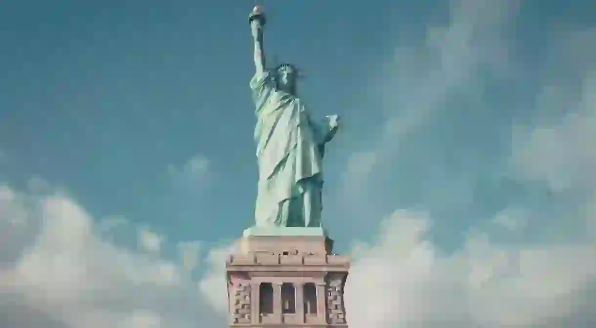 The Statue of Liberty,