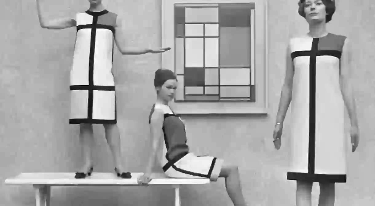 The Mondrian dress by Yves Saint Laurent, 1966