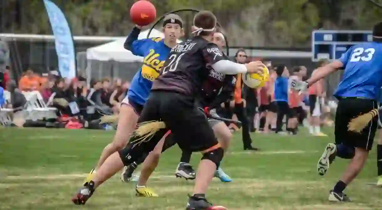 UCLA vs Arkansas at the Quidditch World Cup