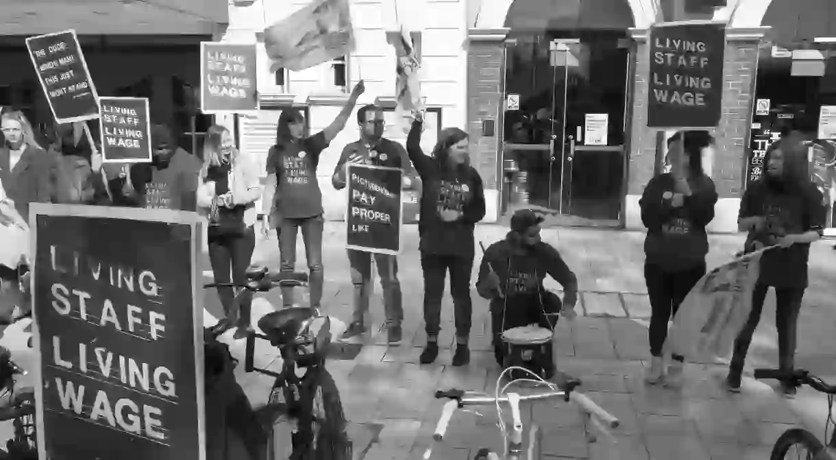 Striking Workers in Brixton