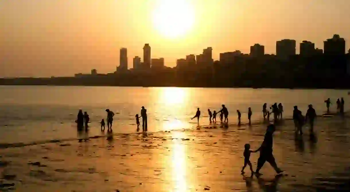 Chowpatty sunset