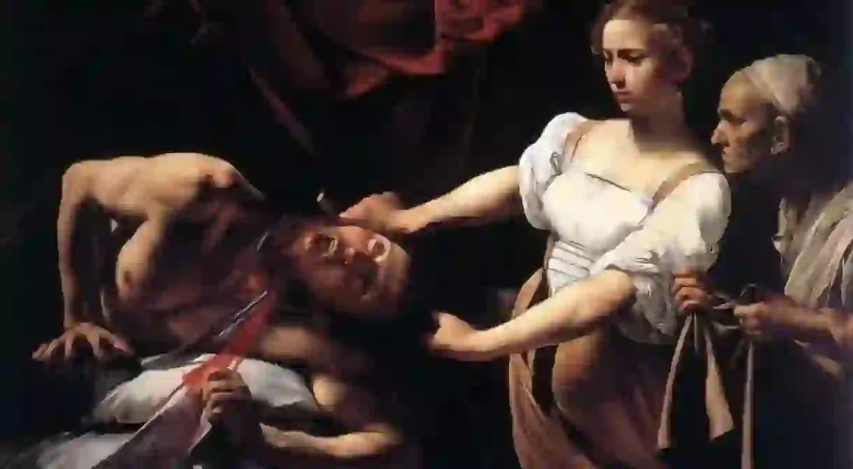 Judith Beheading Holofernes by Michelangelo Merisi da Caravaggio