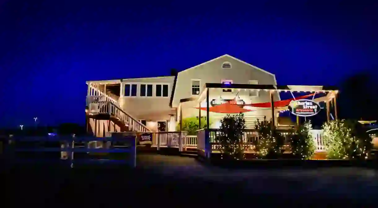 Charles Street Brasserie at night