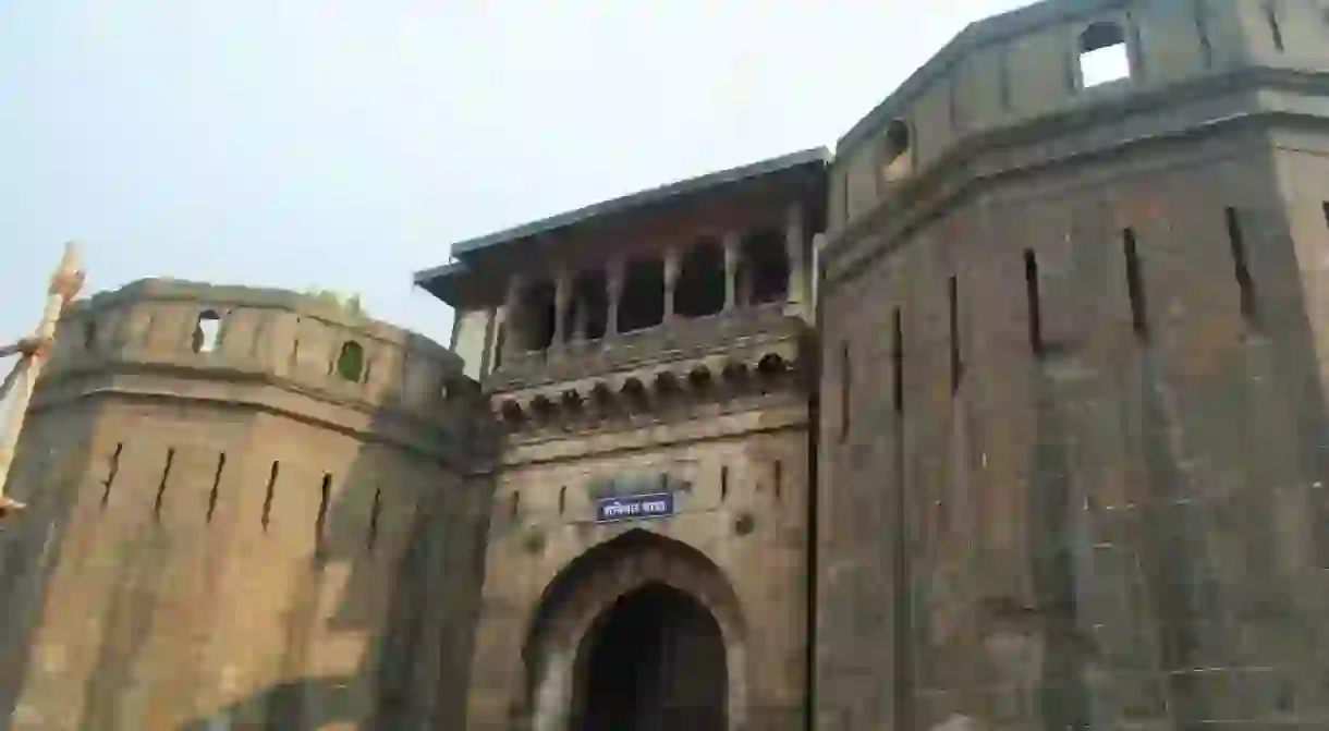 The Delhi Darwaza - the main gate of Shaniwar Wada -