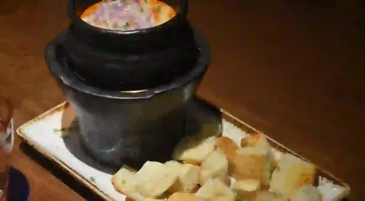 Pav Bhaji Fondue