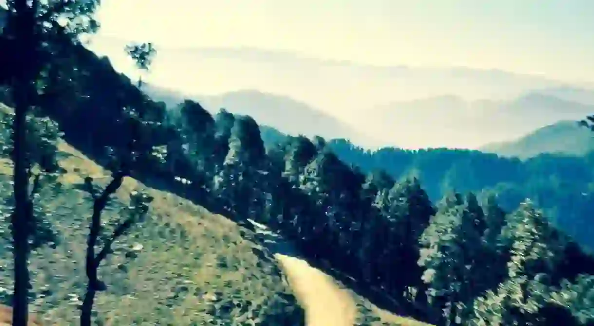 Stunning views on a beautiful road in India