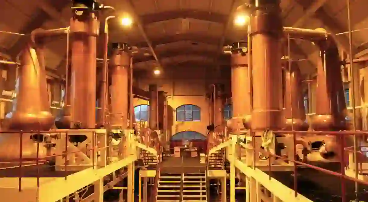 Whisky still house