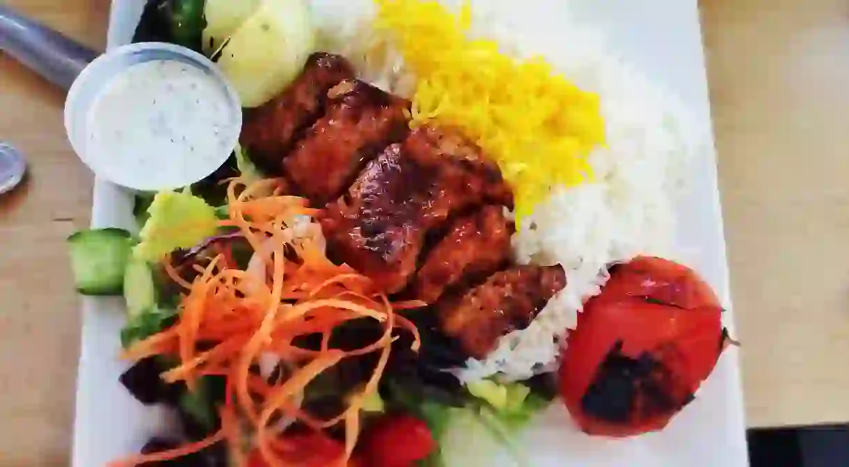 Lamb Kabob at Taste of Tehran