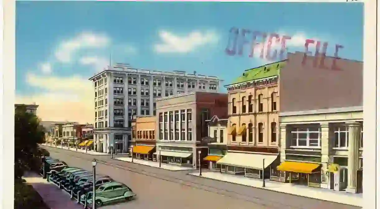 Marion, Indiana post card, circa 1930-1945