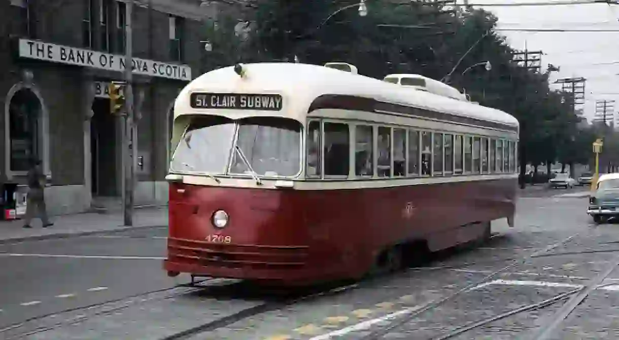 TTC at St. Clair Subway