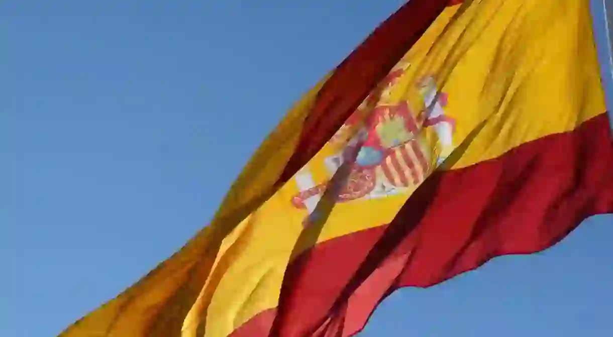 The Spanish flag